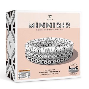 La Vaca Minnidip Adult pool “Geo Monochroma”